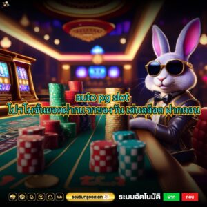 auto pg slot โปรโมชั่นยอดฝากแรกของวัน เล่นสล็อต ฝากถอน
